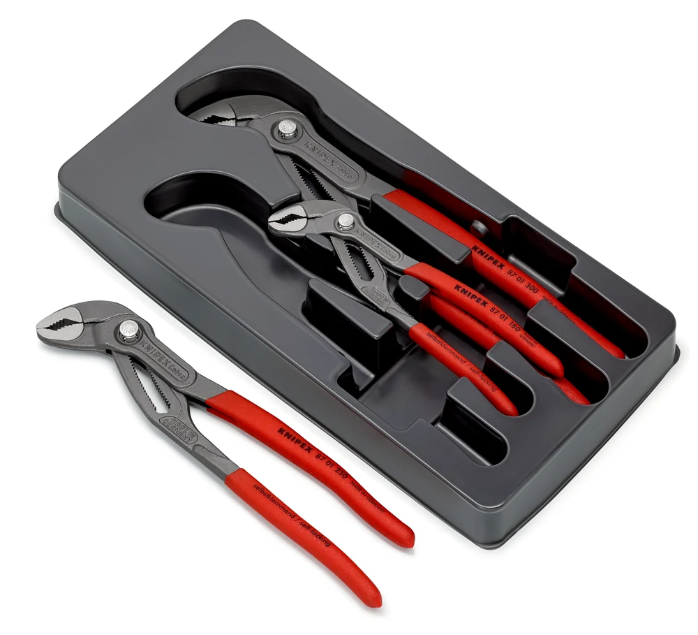 Knipex Set Kliješta Papige / Papagajke Cobra / 3 dijelni – 00 20 09 V02