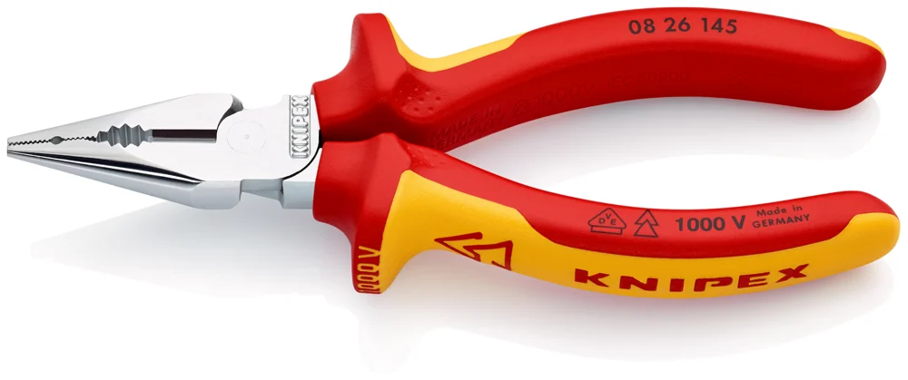 Knipex Kliješta Kombinovana Špicasta 145 mm / 1000V – 08 26 145