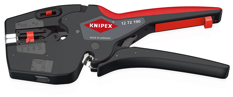 Knipex Kliješta Multifunkcionalna Za Električare NexStrip 10 mm2 / 4 mm2 / 10 mm2 – 12 72 190