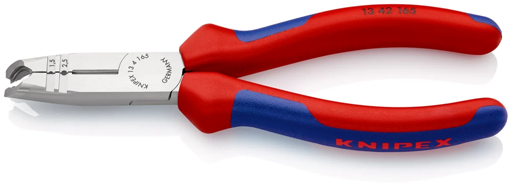 Knipex Kliješta Za Skidanje Izolacije 165 mm Sa Sječicama – 13 42 165
