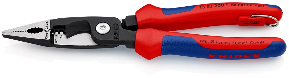 Knipex Kliješta Elektroinstalacijska Multifunkcionalna 200 mm – 13 82 200