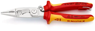 Knipex Kliješta Elektroinstalacijska Multifunkcionalna 200mm Sa Kočnicom 1000V – 13 96 200