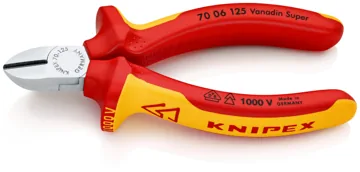 Knipex Kliješta Bočna Sječa – Sječice 125 mm / 1000V – 70 06 125