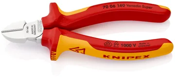 Knipex Kliješta Bočna Sječa – Sječice 140 mm / 1000V – 70 06 140