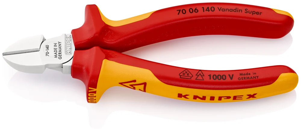 Knipex Kliješta Bočna Sječa – Sječice 140 mm / 1000V – 70 06 140