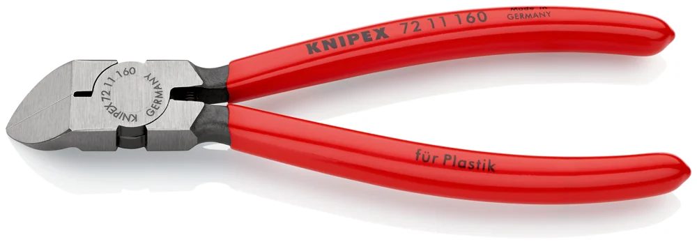 Knipex Kliješta Bočna Sječa – Sječice Kutna 45* Za Plastiku 160 mm – 72 11 160