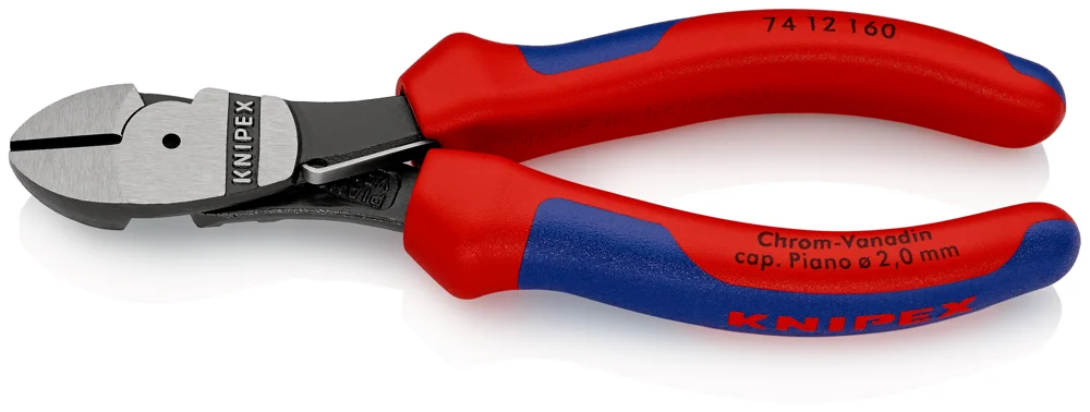 Knipex Kliješta Bočna Sječa – Sječice Ojačana 160 mm Sa Oprugom – 74 12 160