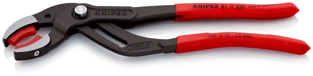 Knipex Kliješta Za Cijevi i Sifone Sa Plastičnim Uloškom 250 mm – 81 11 250