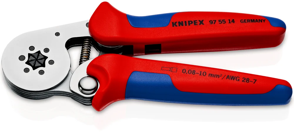 Knipex Kliješta Samopodešavajuća Za 6-Kutno Presanje Čahura 0,08-16 mm2 – 97 55 14