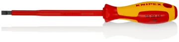 Knipex Odvijač Plosnati VDE 6,5 x 150 / 262 mm 1000V – 98 20 65