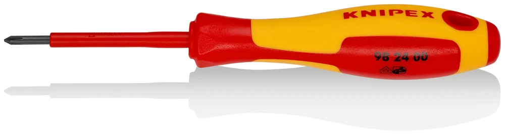 Knipex Odvijač Križni VDE PH0 x 60 / 162 mm 1000V – 98 24 00