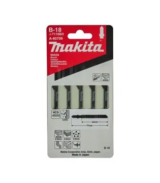 Makita – List ubodne pile, HCS listovi pile za drvo, grubi rez, B-18, 44 mm 5/1 A-85709