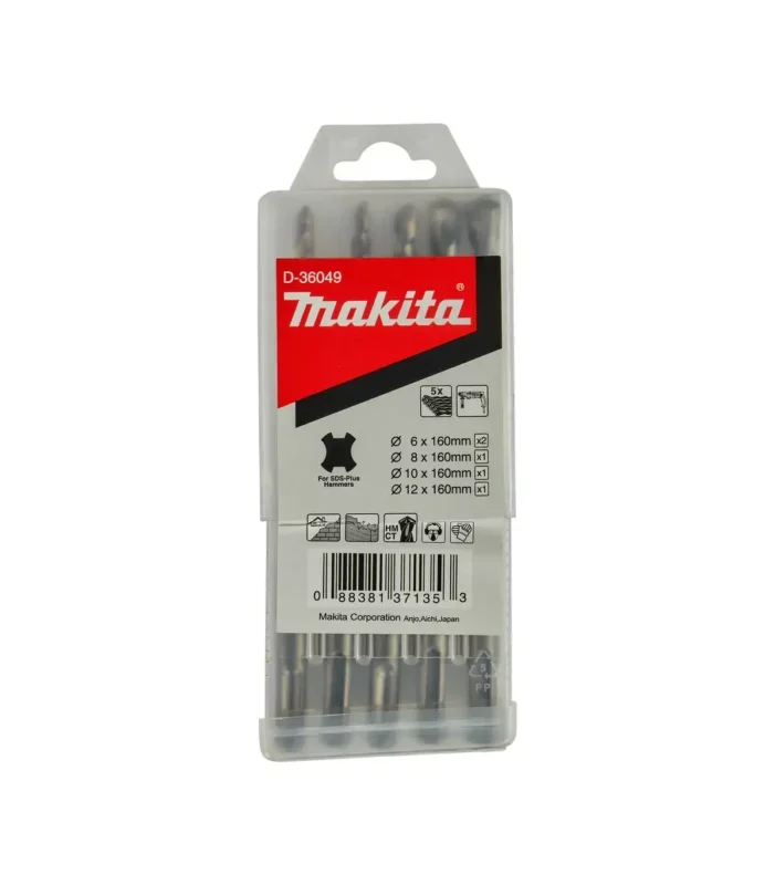 Makita – Set SDS pLus burgija 5-dijelni D-36049