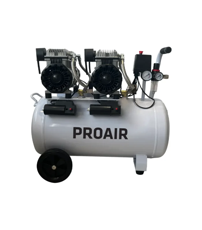 PROAIR – Tihi bezuljni klipni kompresor 50 l 10 bar 2,2 kW XS 2.2/50