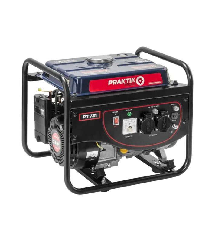 Praktik Tools – Benzinski agregat 1,0 kW, 2,9 KS PT721