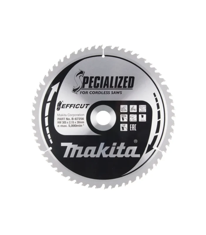 Makita – TCT list potezne kombinovane pile 305 mm EFFICUT 305x30mm 60Z B-67309