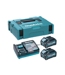 XGT Makita 40V – XGT baterijski set (4.0 Ah) DC40RA, BL4040x2, MAKPAC 1 191J97-1