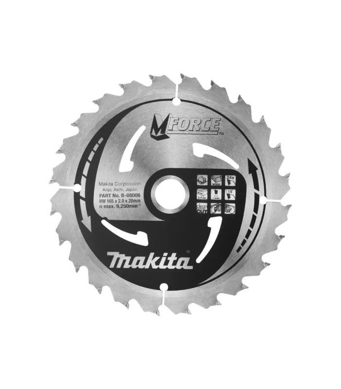 Makita – List za pilu M-force 165×20 24Z B-32007