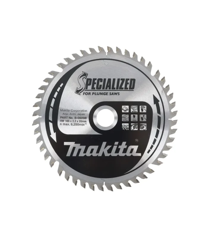 Makita – List za pilu s upuštanjem SP6000 specialized 165×20 B-33015
