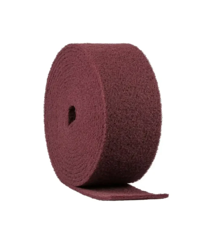 Klingspor – Brusno runo NRO 400, 115mm x 10m, srednja, fina i veoma fina granulacija (crvenkasto braon)