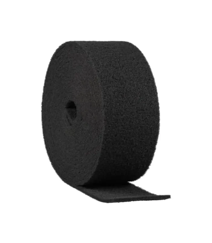 Klingspor – Brusno runo NRO 400, 115mm x 10m, srednja granulacija (crno)