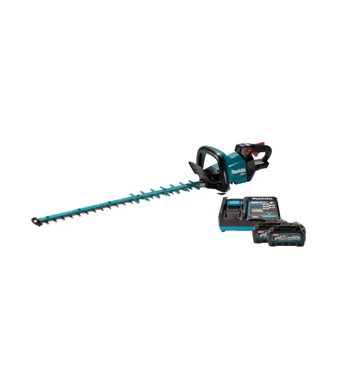 XGT Makita 40V – Akumulatorske škare za živicu u setu sa dvije baterije 2.5 Ah i brzim punjačem UH008GD201