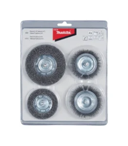 Makita – 4-dijelni set kružnih čeličnih četki 63-100mm D-65729