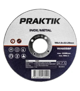 Praktik – Rezna ploča za INOX 115x1x22 mm P001