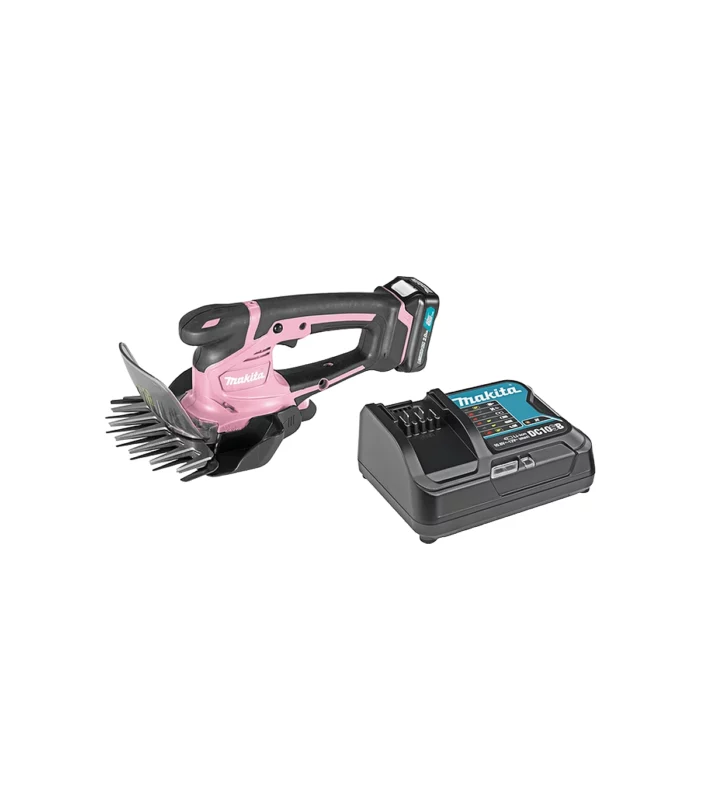 Makita – Akumulatorske škare za travu UM600DSAP, 12 V max CXT (SET) SAKURA