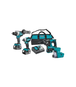Makita – Akumulatorski set alata LXT DLX3154TX1 (DDF486, DTD153, DHR243)