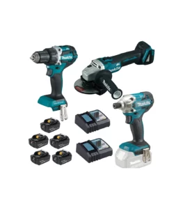 Makita – Akumulatorski set alata LXT DLXSET008A (DGA504, DDF484, DTD156)