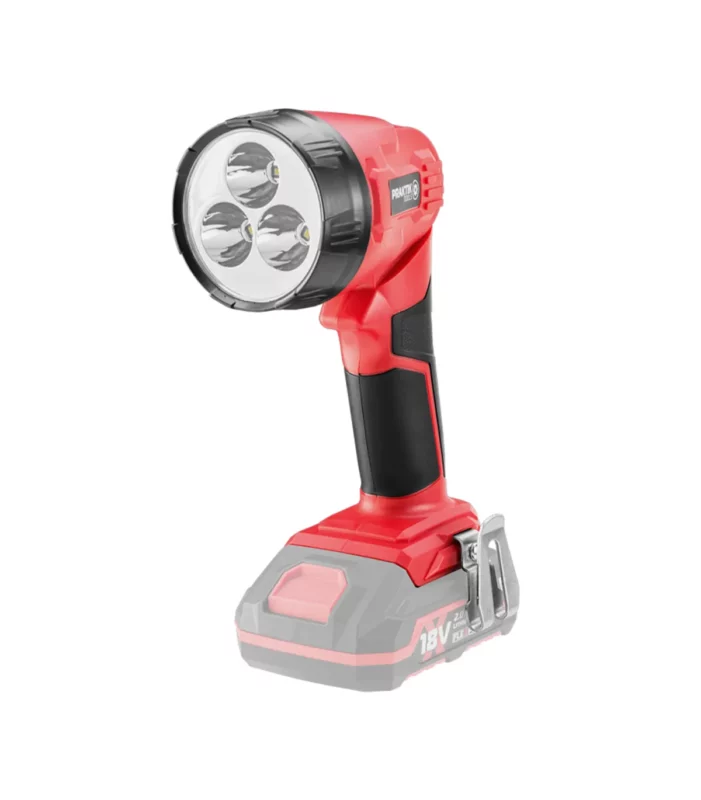 Praktik Tools – Akumulatorska LED lampa 18 V 260 lm PTQ099 SOLO