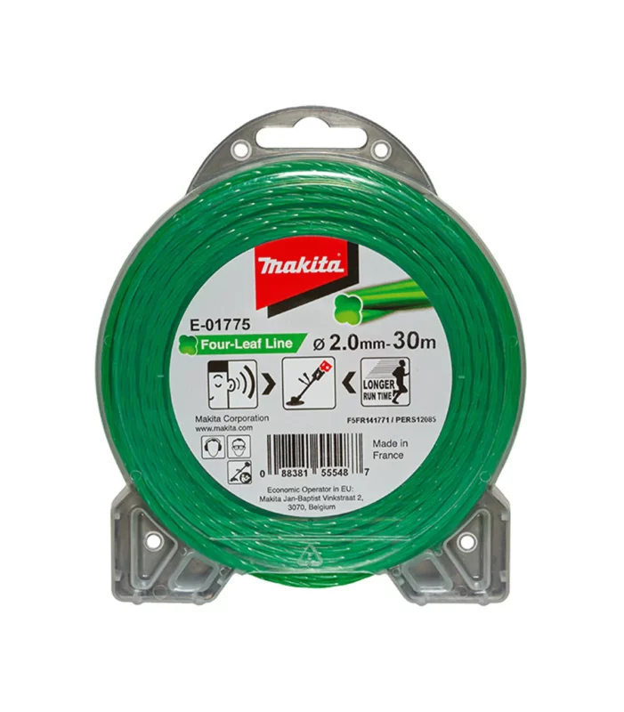 Makita – Četverokraka najlonska nit, zelena 2.0mm/30m E-01775