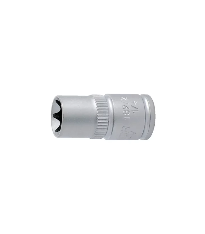 Unior – Ključ nasadni s unutarnjim TX profilom, prihvat 1/4″E8 25mm 189/2