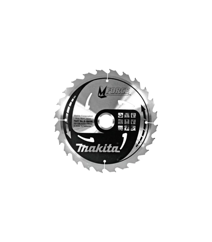 Makita  – TCT Oštrica pile za kružnu pilu za drvo 165x20x1,2 mm MForce B-07886