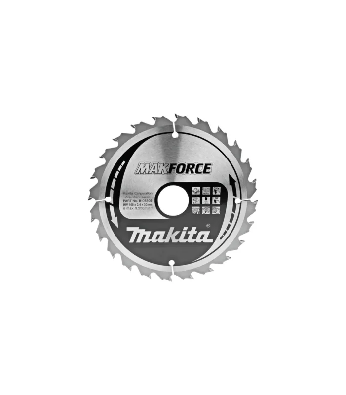 Makita – TCT Oštrica za kružnu pilu za drvo 230x30x1,6 mm MAKForce B-08383