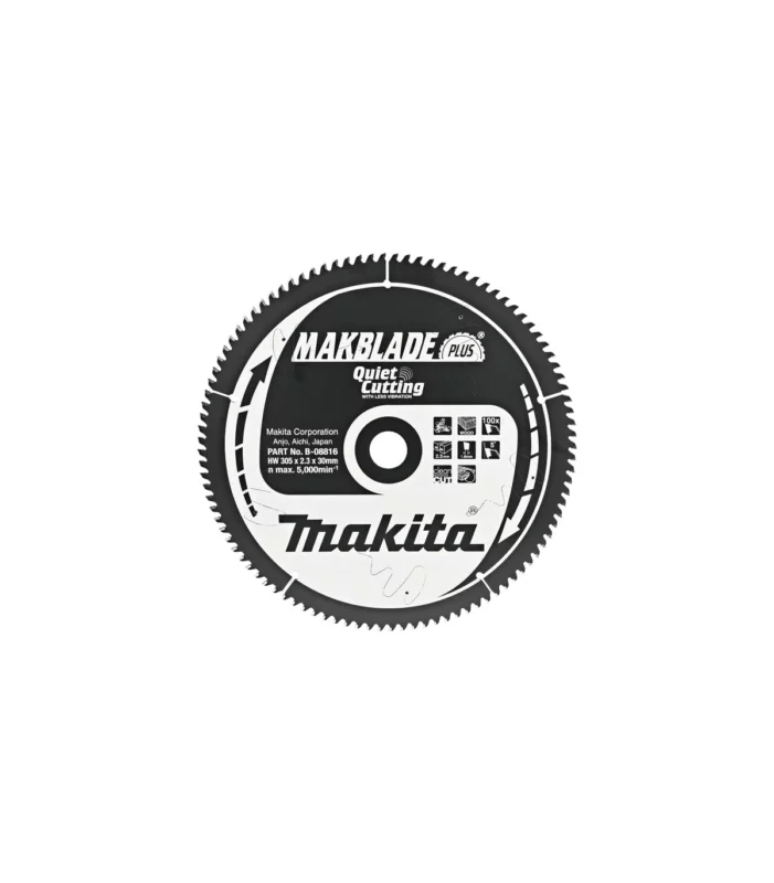 Makita – TCT Rezna ploča za poteznu kombinovanu pilu za drvo 305x30x1,8mm MAKBlade Plus B-08816