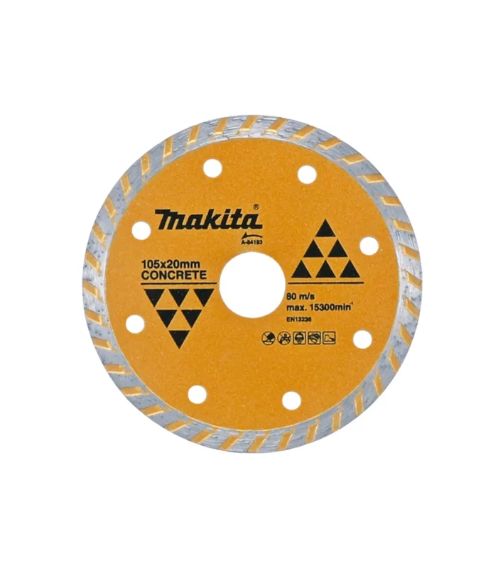 Makita – Dijamantna rezna ploča sa valovitim rubom za beton 105×20 mm A-84193